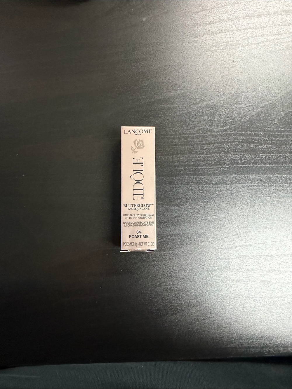 Lancôme Butterglow Lip Color in Soft Beige-Nude